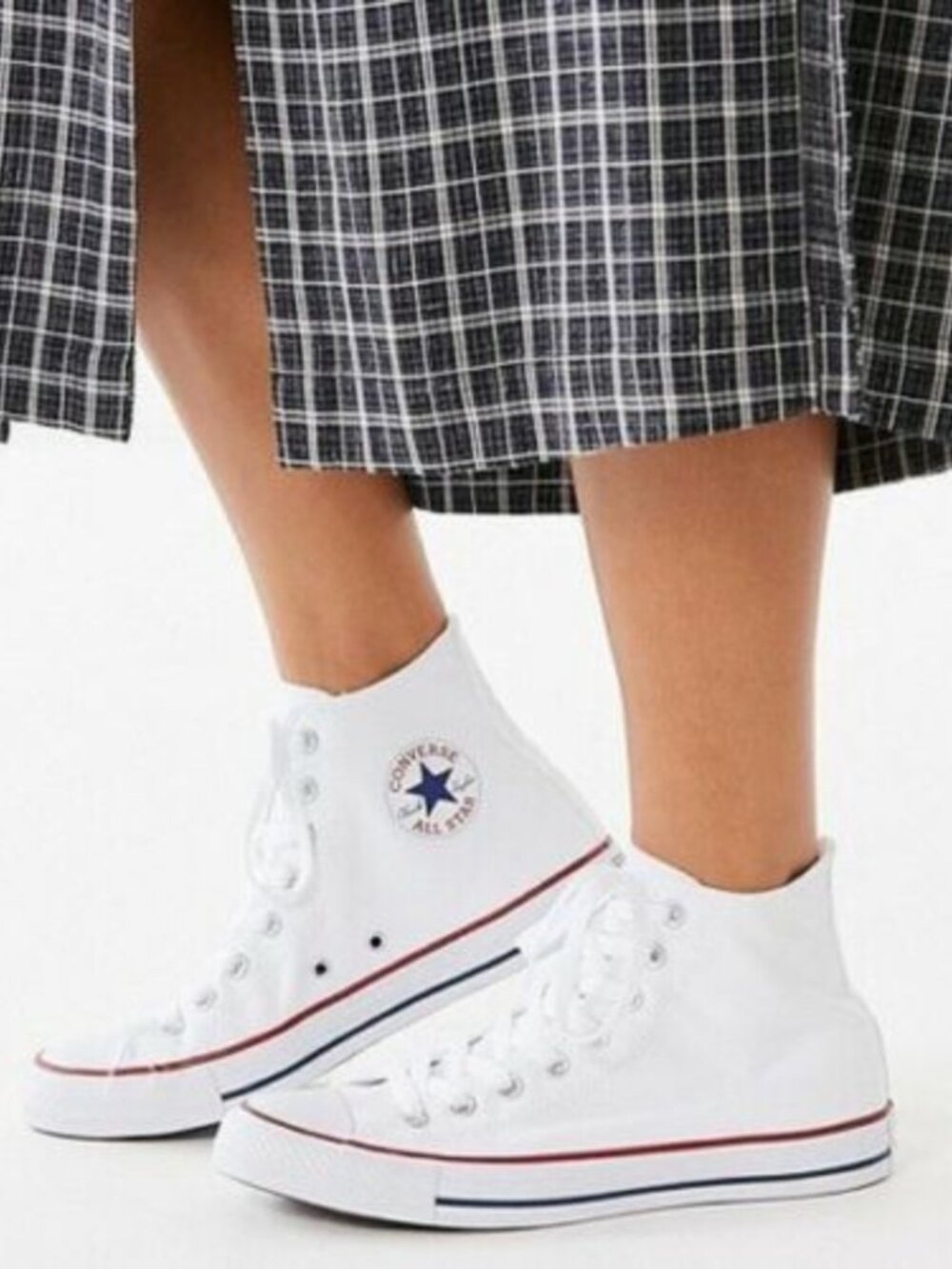 Converse Chuck Taylor All Star White Hi Tops M 5.5 W 7.5 Unisex